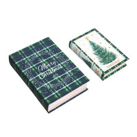 Green Tartan Decor Book