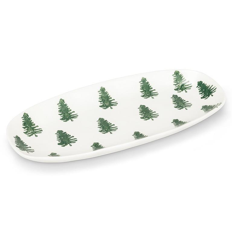 Fir Tree Oval Platter