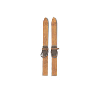 Decorative Wooden Skis 12"