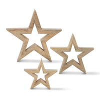 Mango Wood Star Cutout