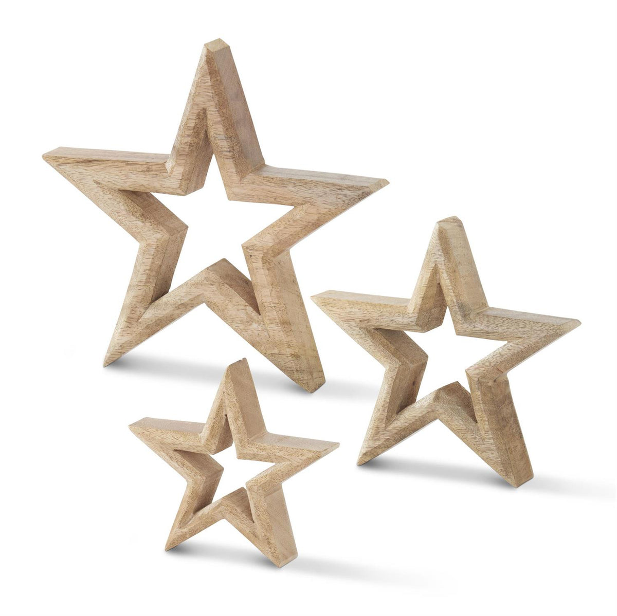 Mango Wood Star Cutout