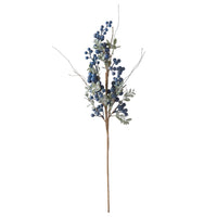 Blue Grape Berry Stem 28"