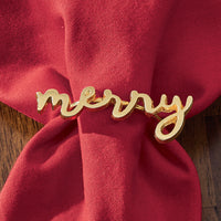 Napkin Ring Merry