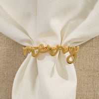 Napkin Ring Merry