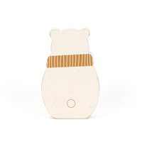 Chunky Wood Polar Bear Sitter