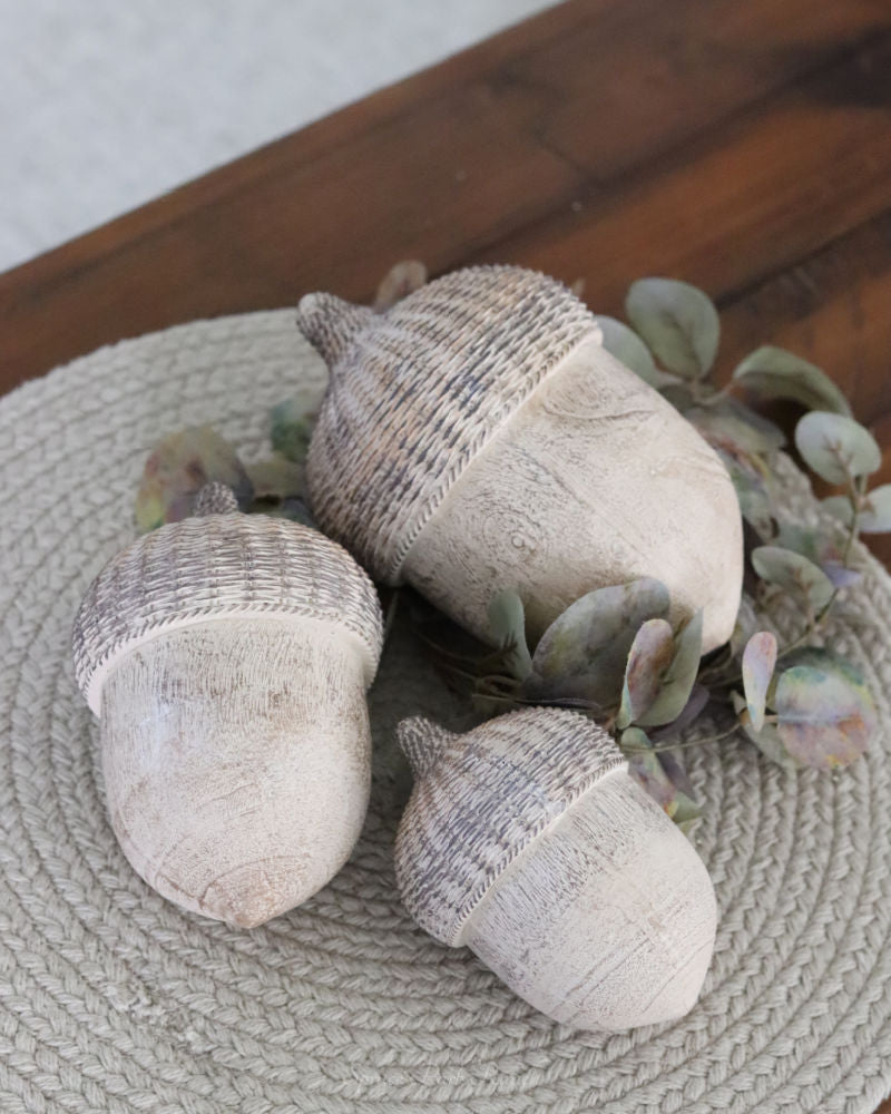 Harvest Woven Acorn