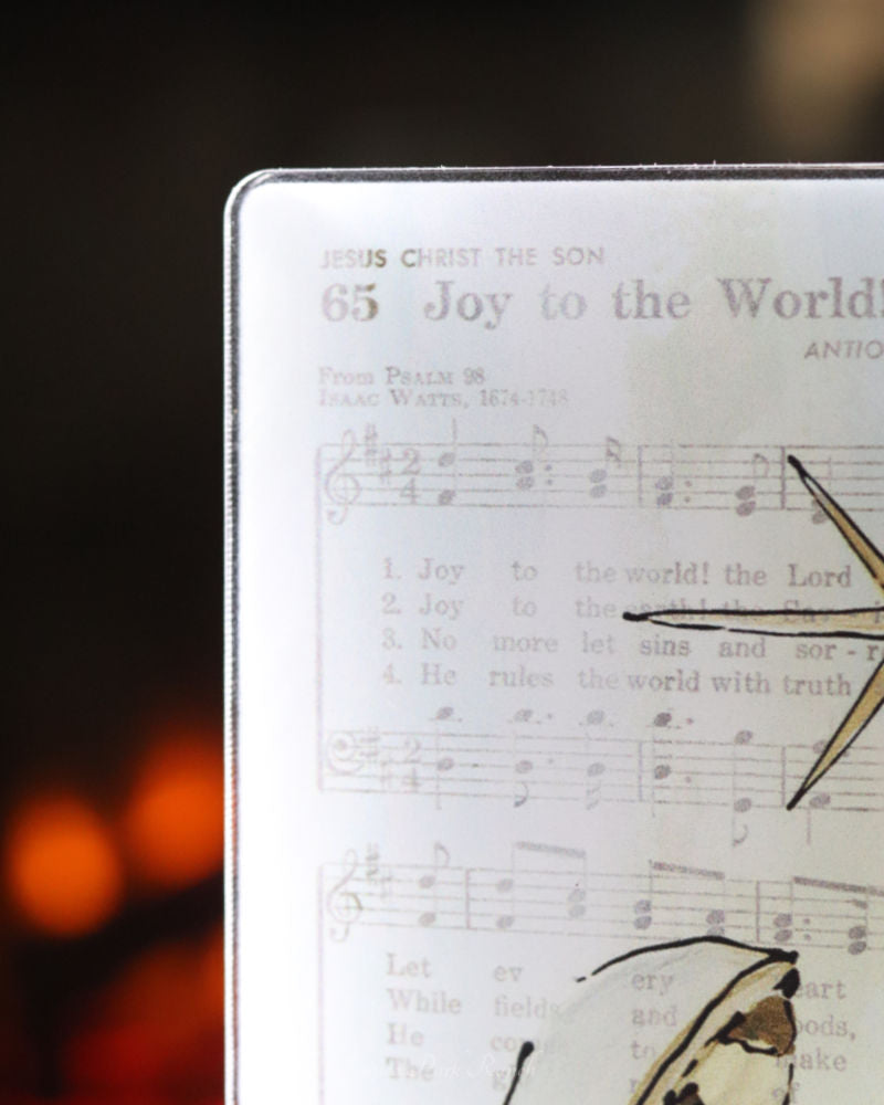 Acrylic LED Holy Family Sign