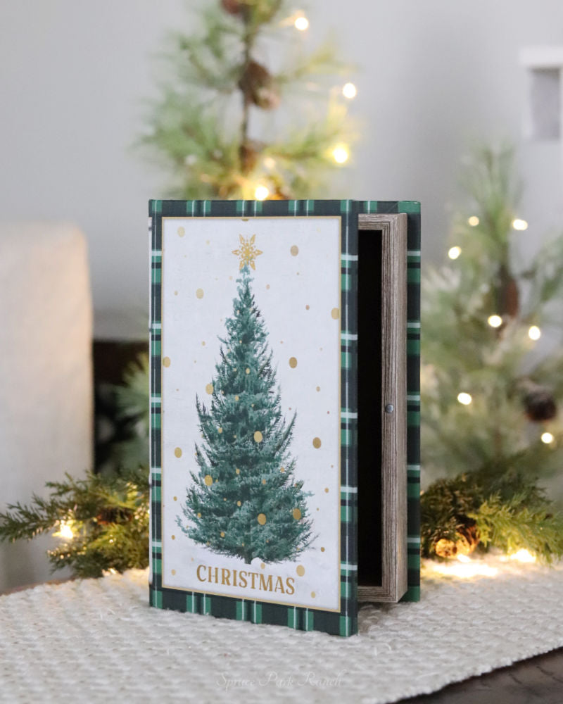 Green Tartan Decor Book