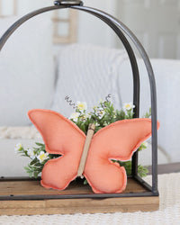 Fabric Apricot Breeze Butterfly