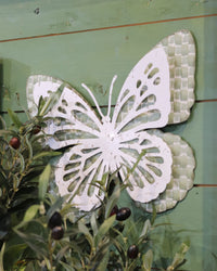 Sage Metal Butterfly