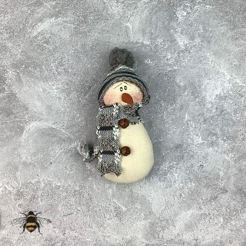 Hunter the Snowman Ornament