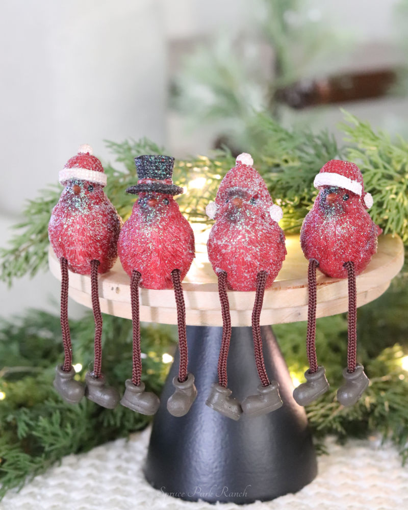 Holiday Cardinal Sitter