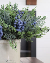 Cedar and Blueberry Bundle 16.25"