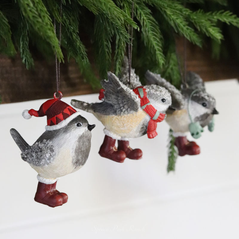 Winter Chickadee Ornament