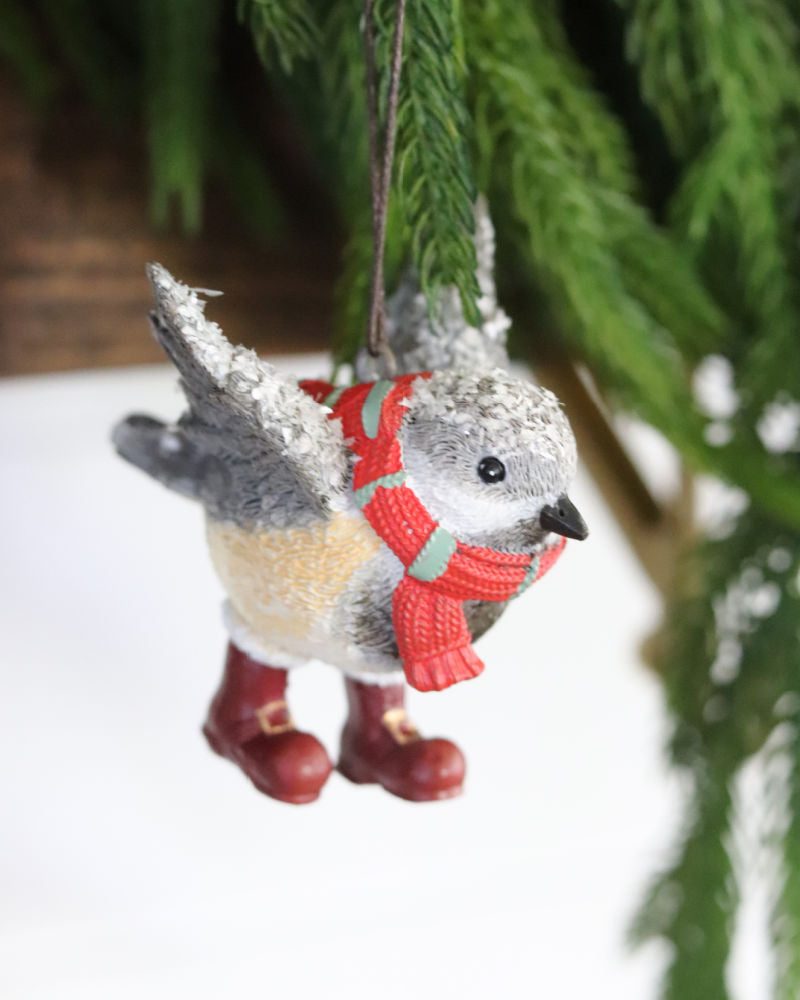 Winter Chickadee Ornament