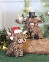 Holiday Highland Cow