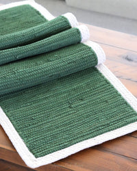 Dune Green Table Runner