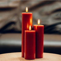 Deluxe Home Bordeaux LED Candles