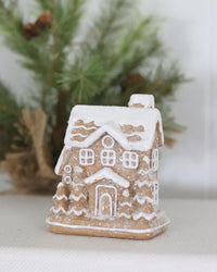 Petite Resin Gingerbread House