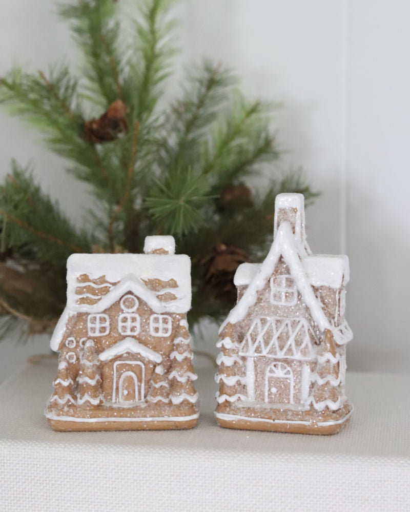 Petite Resin Gingerbread House