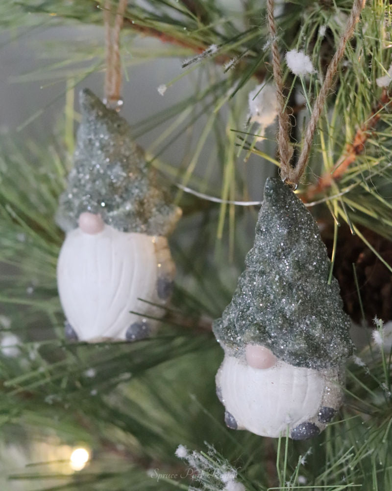 Green Tree Hat Gnome Ornament