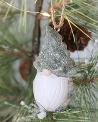 Green Tree Hat Gnome Ornament