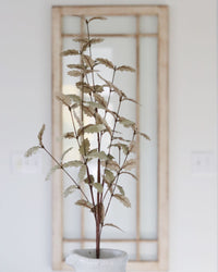 Gold Holly Leaf Stem 36"