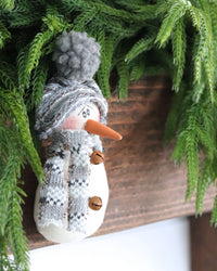 Hunter the Snowman Ornament