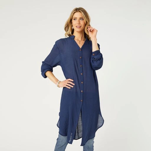 Angie Button Down Light Weight Cardigan