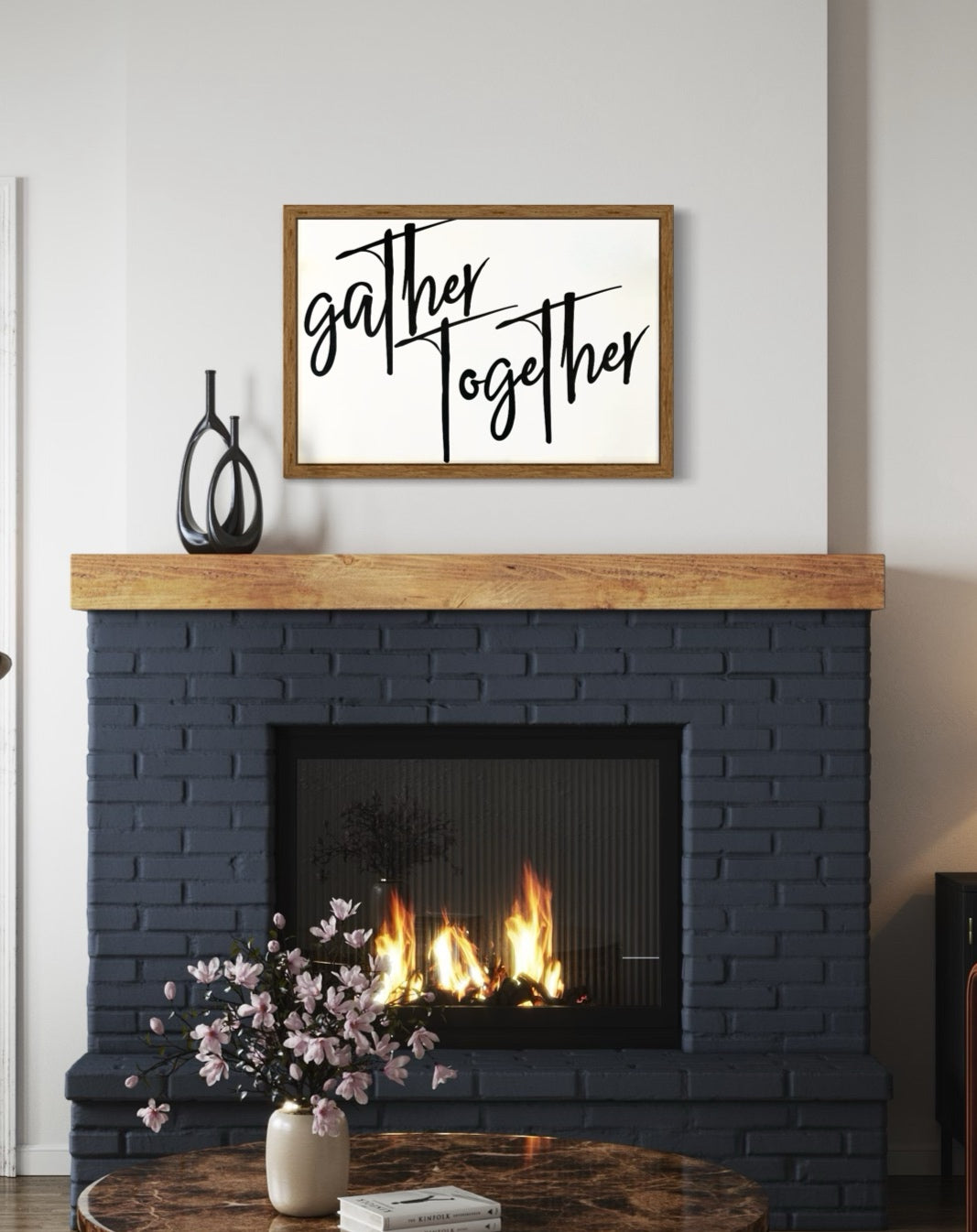 Gather Together Wood Sign Extra Large