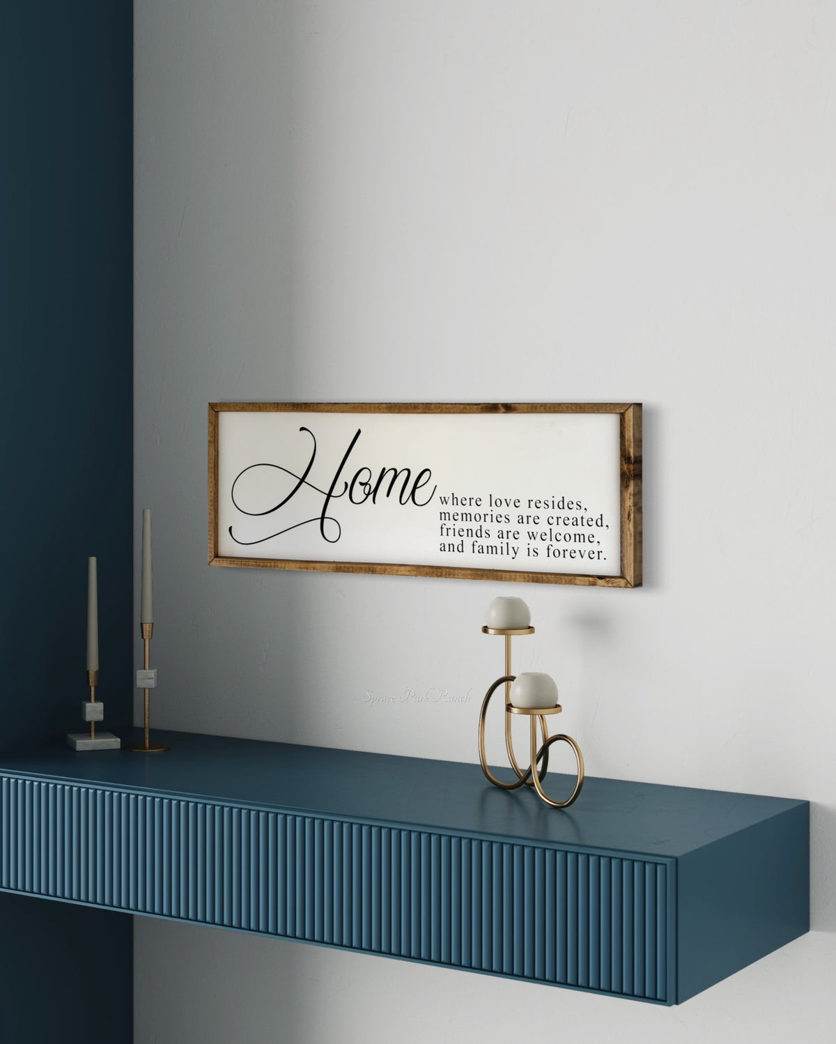 Home Where Love Resides Sign