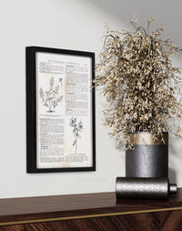 Reversible Jingle Bells and Flowers Wood Sign