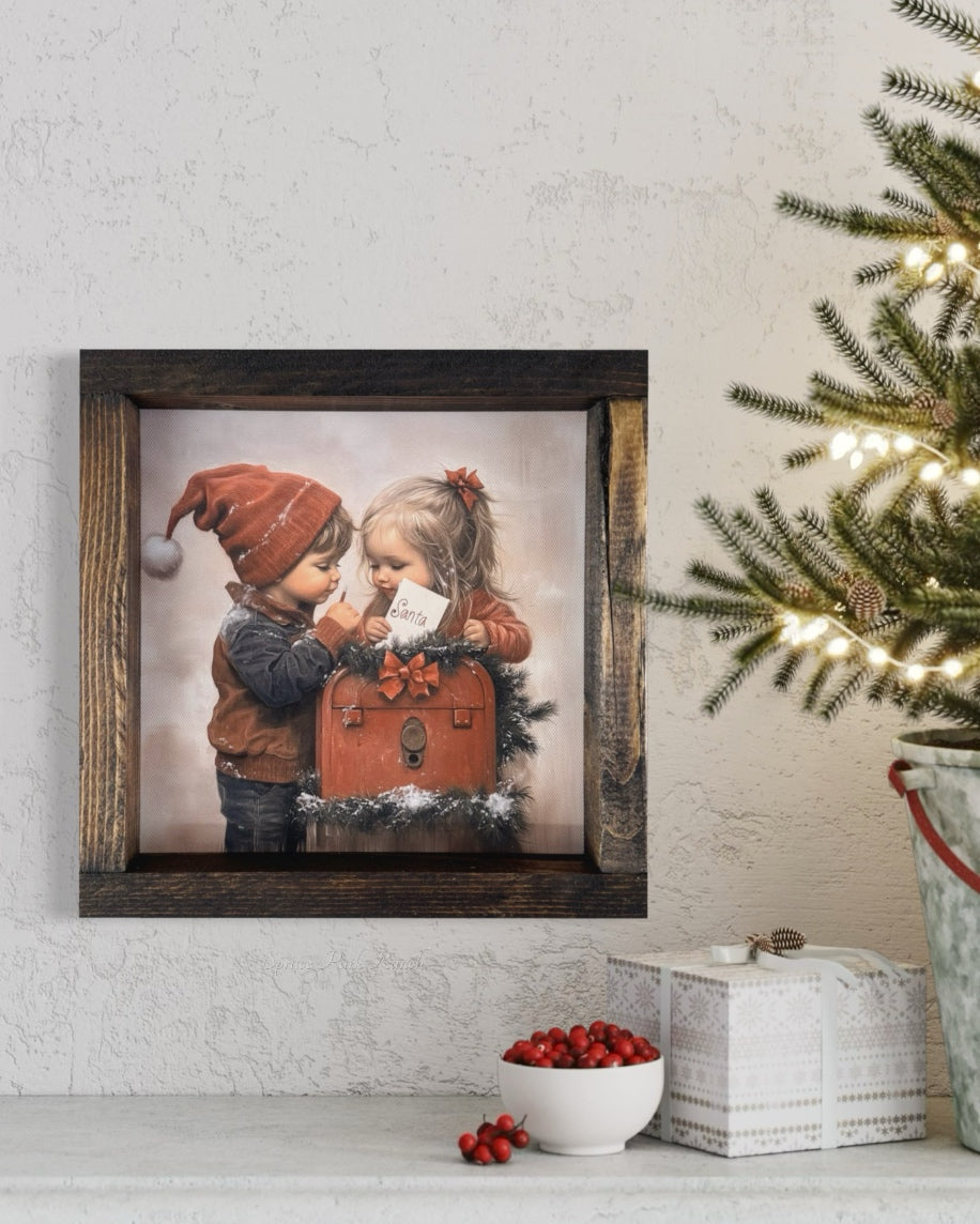 Little Hands Big Dreams Canvas Print