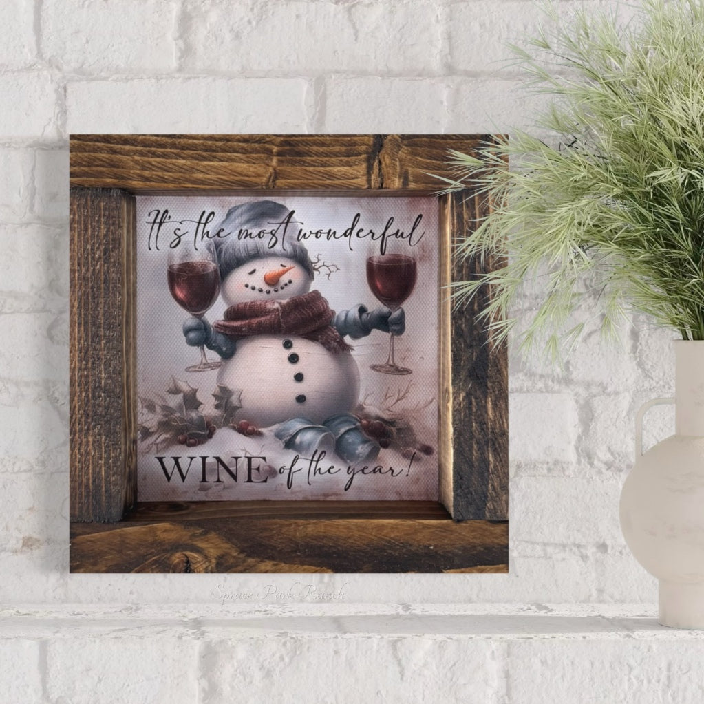 Most Wonderful Wine Canvas Print