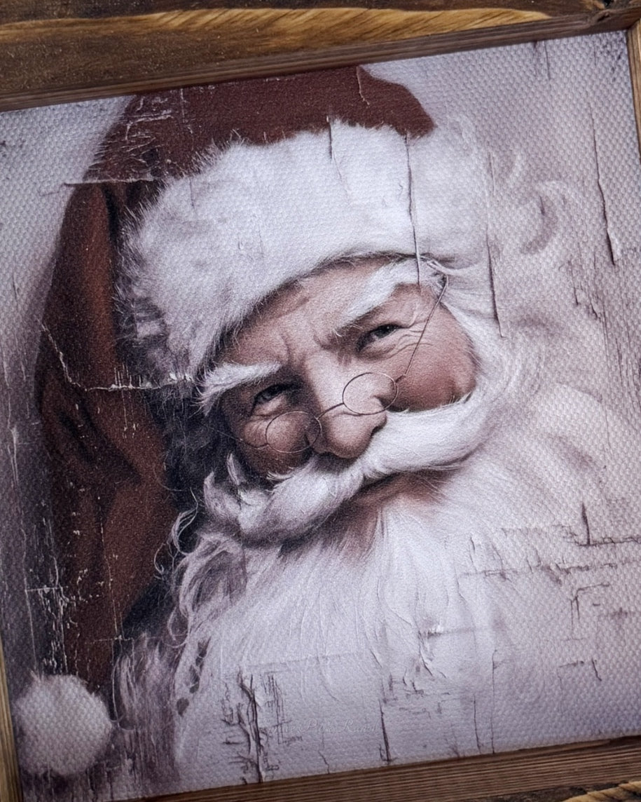 Timeless Claus Canvas Print