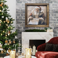 Signed by the Claus Canvas Print