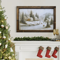 Skaters of Pine Hill Canvas Print