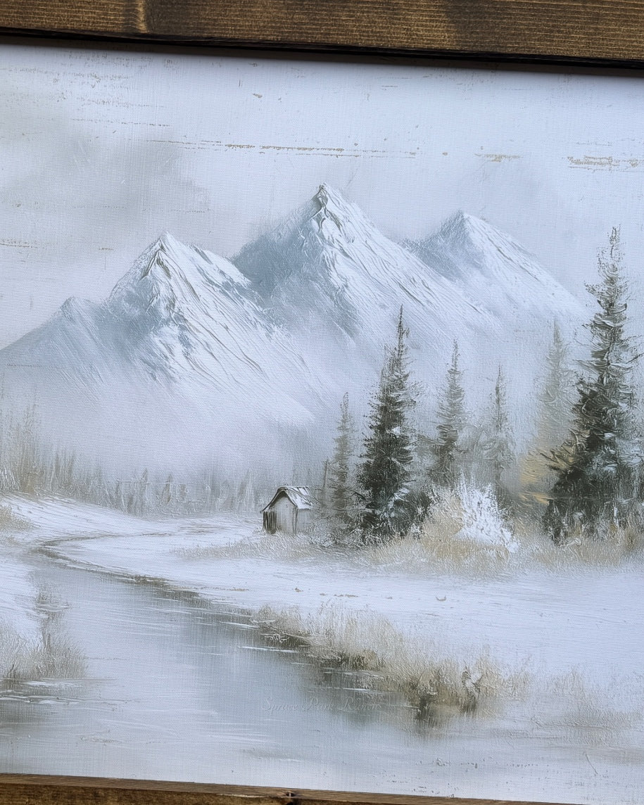 Blanket of Still Canvas Print