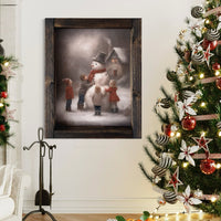 Frosty Friends Canvas Print