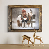 Mail by the Mane Canvas Print