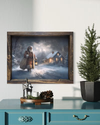 Lanternlit Avenue Canvas Print