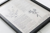 Reversible Jingle Bells and Flowers Wood Sign