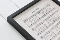 Reversible Jingle Bells and Flowers Wood Sign