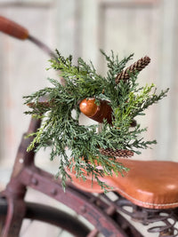 Prickly Pine Candle Ring 6"
