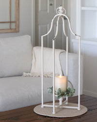 Distressed Metal Folding Lantern