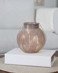 Lighted Glass Lantern