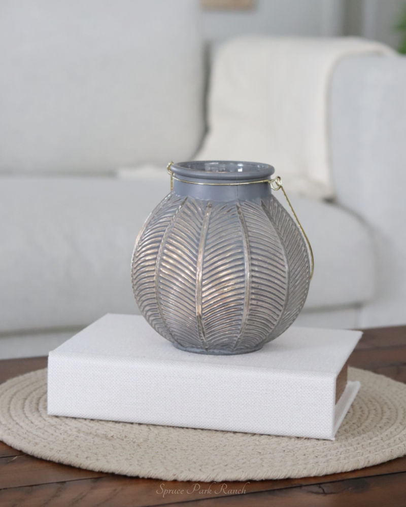 Lighted Glass Lantern