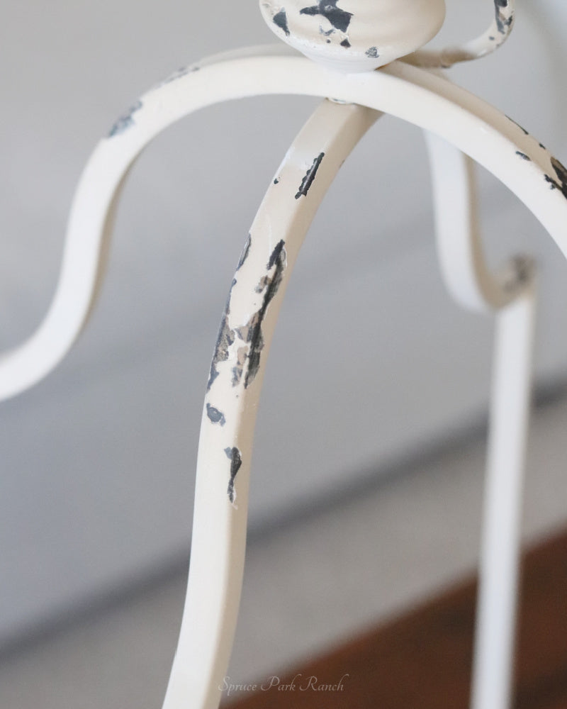 Distressed Metal Folding Lantern