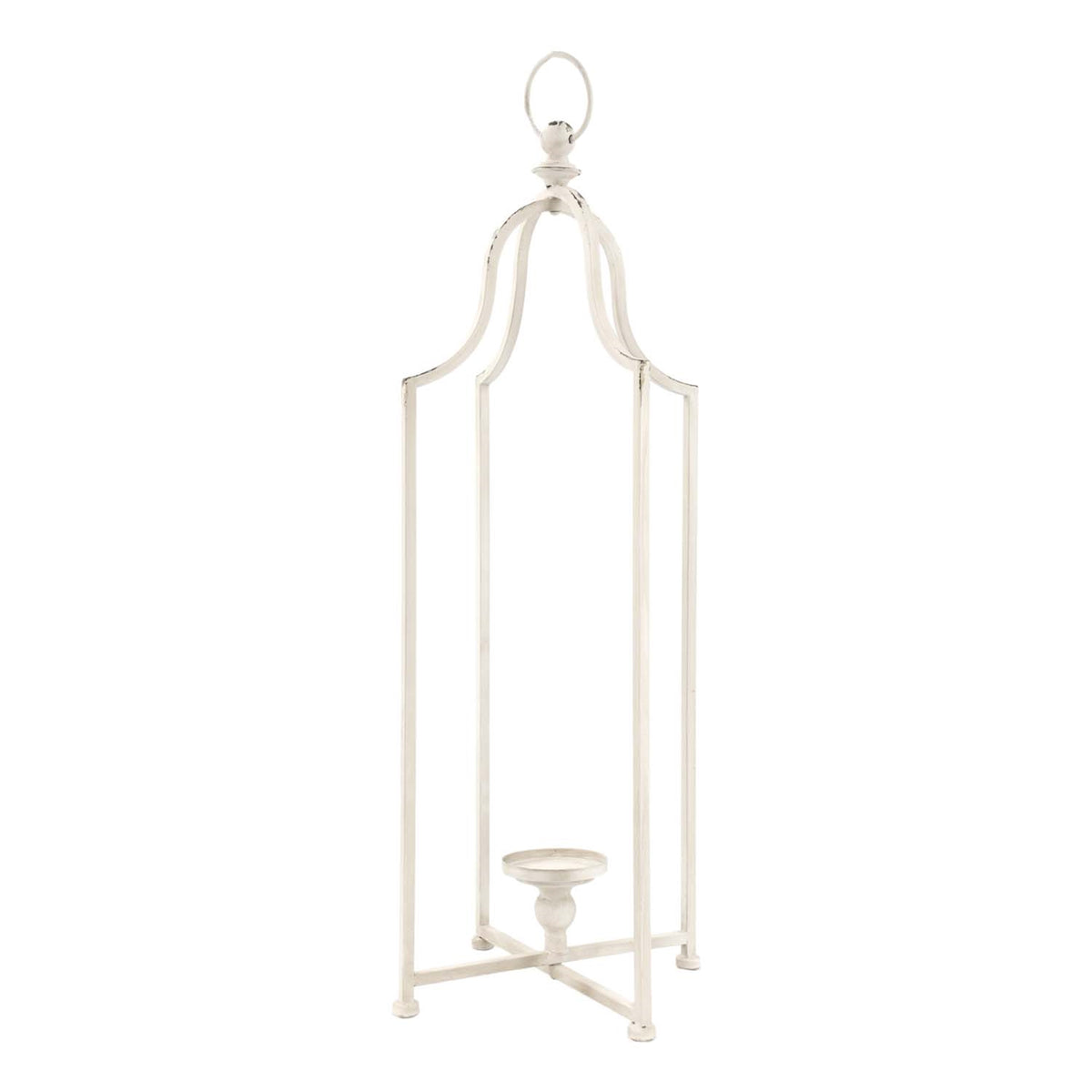 Distressed Metal Folding Lantern