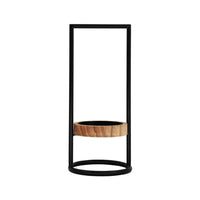 Iron Frame Candle Riser Black